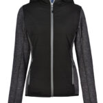 Ladies’ Heather Sleeve/Quilted Body Jacket