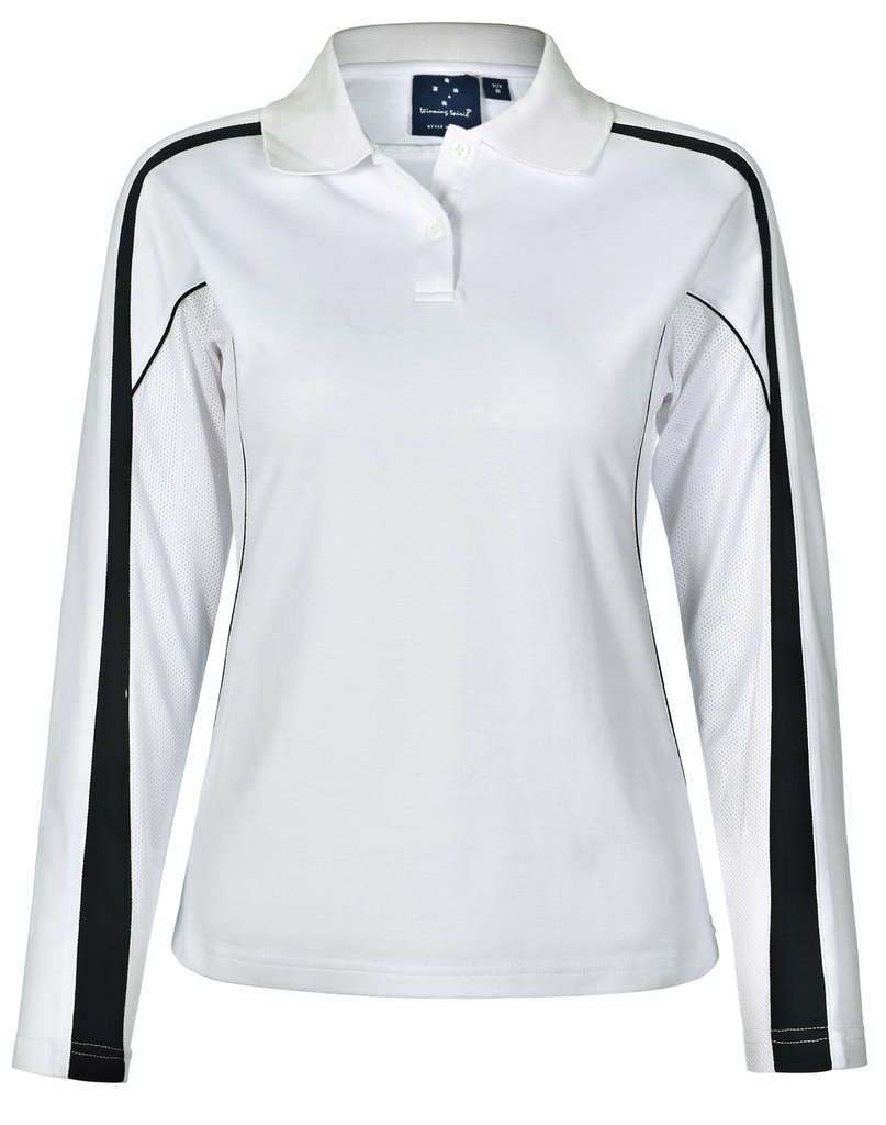 Ladies’ Truedry Long Sleeve Polo