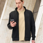 Men’s Jacquard Fleece Jacket
