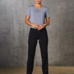 Women’s Low Rise Pants In Poly/Viscose Stretch