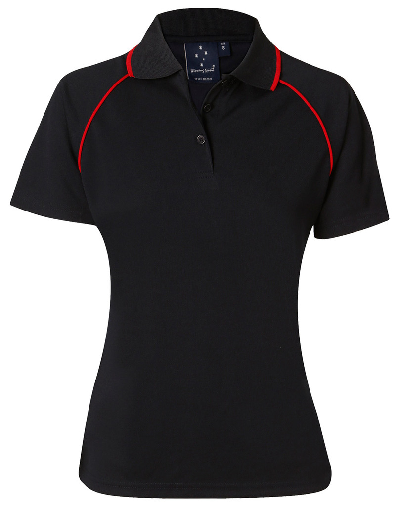 Ladies Cooldry Raglan S/S Polo