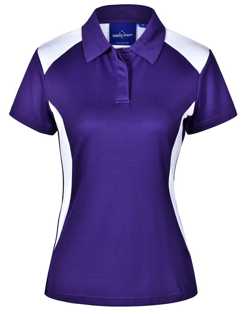 Ladies TrueDry Short Sleeve Contrast Polo
