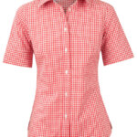 Women’s Gingham Check S/S Shirt