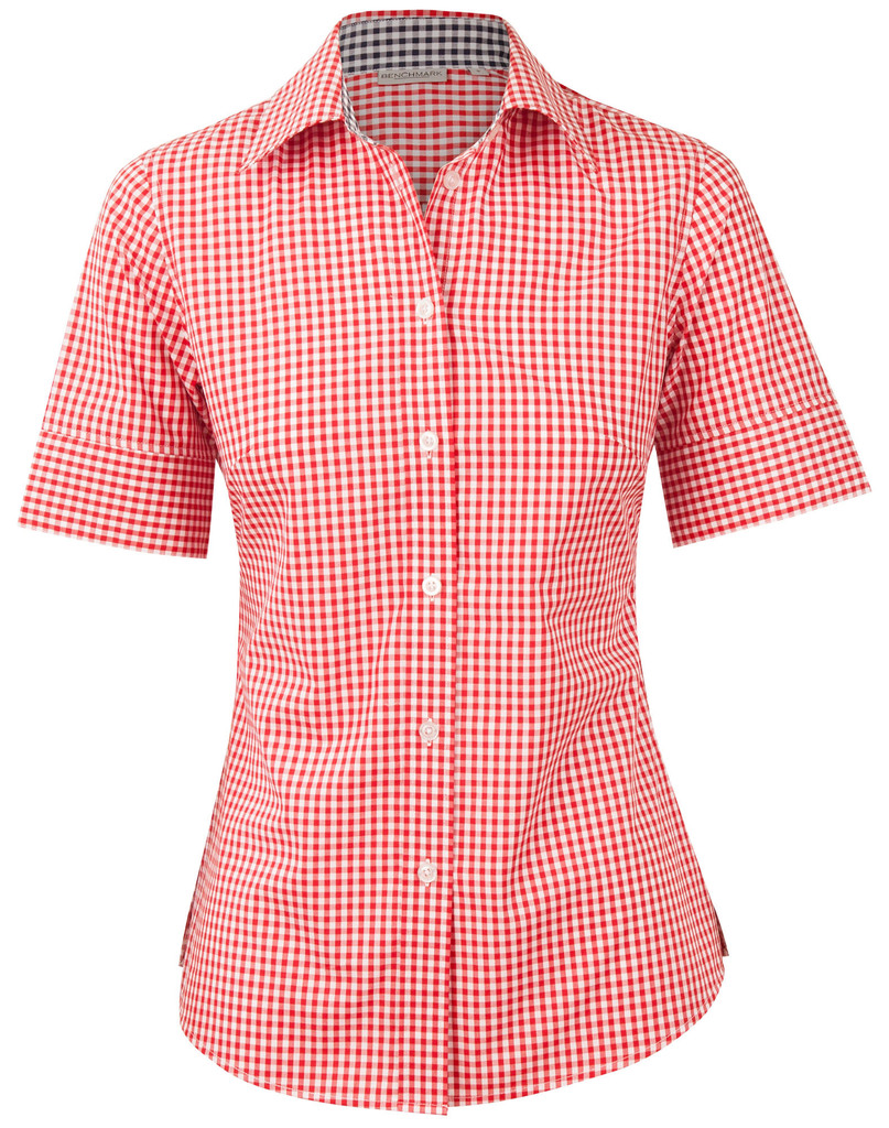 Women’s Gingham Check S/S Shirt