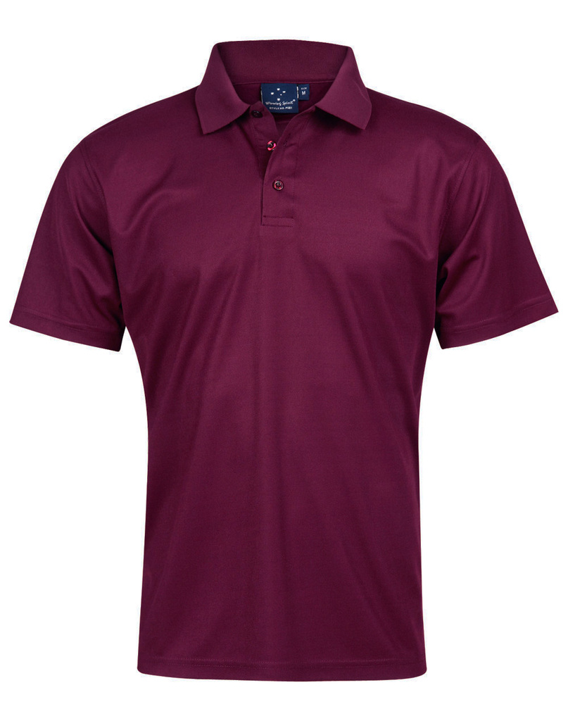 Men’s Cooldry Pique Soild Colour S/S Polo