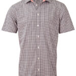Men’s Gingham Check S/S Shirt