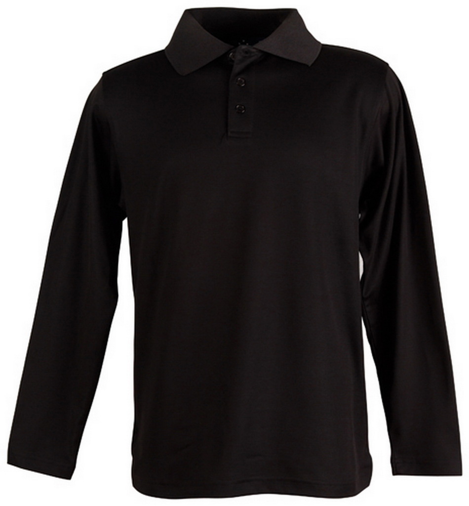 Men’s Cotton Back Truedry L/S Polo