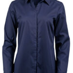 Ladies’ Dobby Striped Taped L/S Shirt