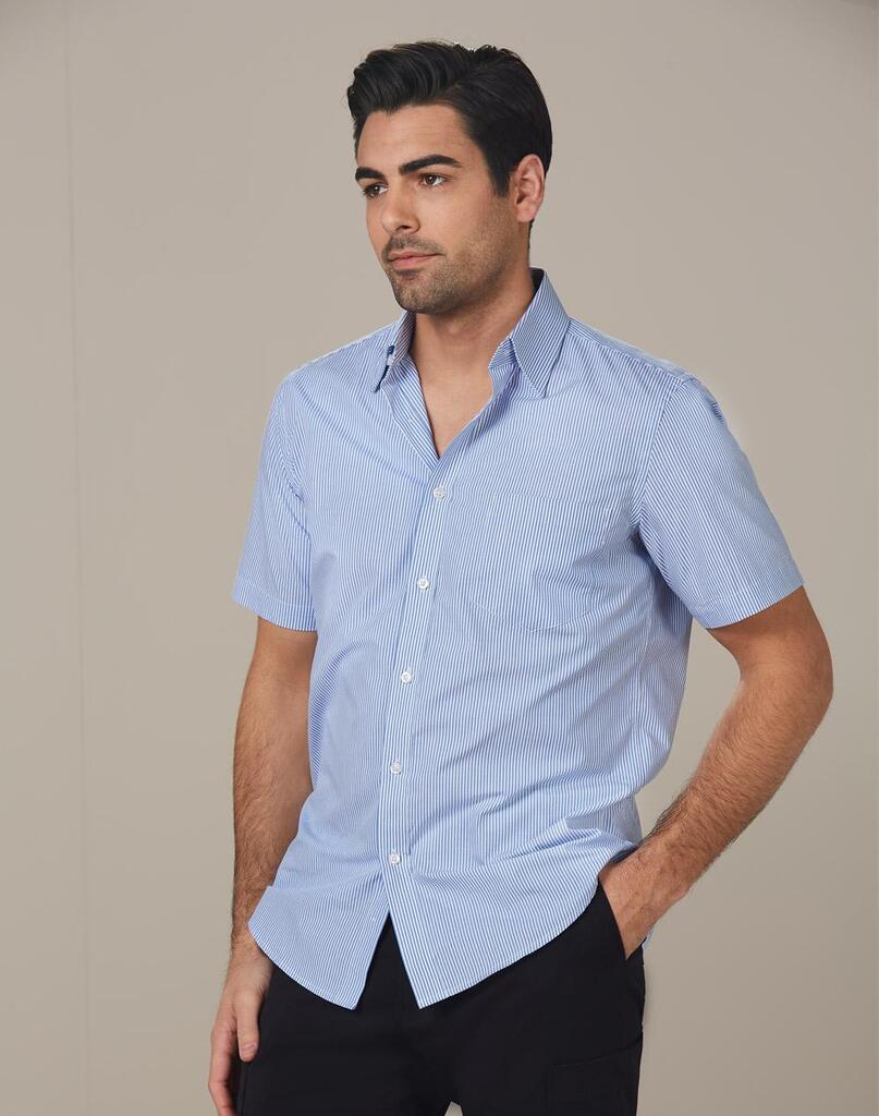 Men’s Balance Stripe Short Sleeve Shirt