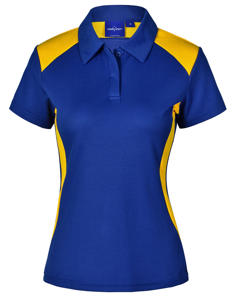 Ladies TrueDry Short Sleeve Contrast Polo