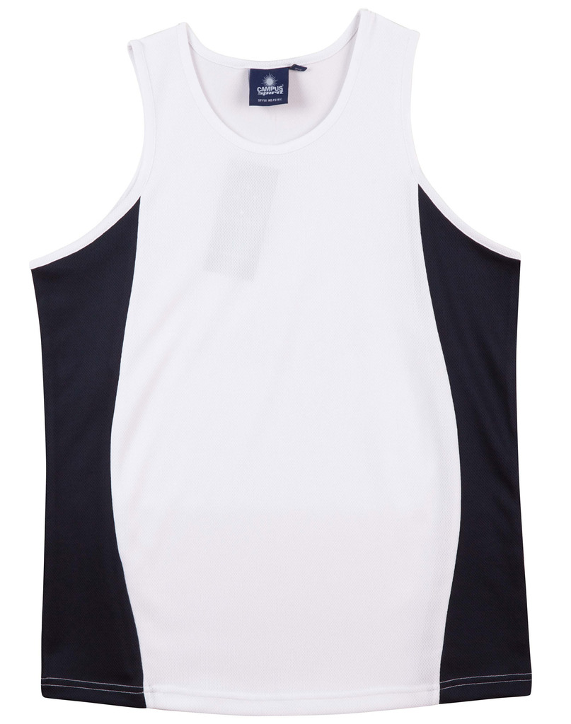 Kid’s Truedry Contrast Mesh Singlet
