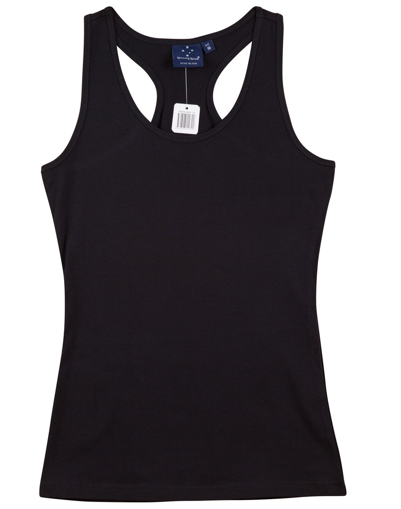 Ladies’ Fitted Stretch Singlet