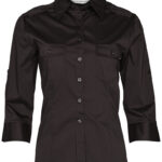 Women’s 3/4 Sleeve Military Shirt