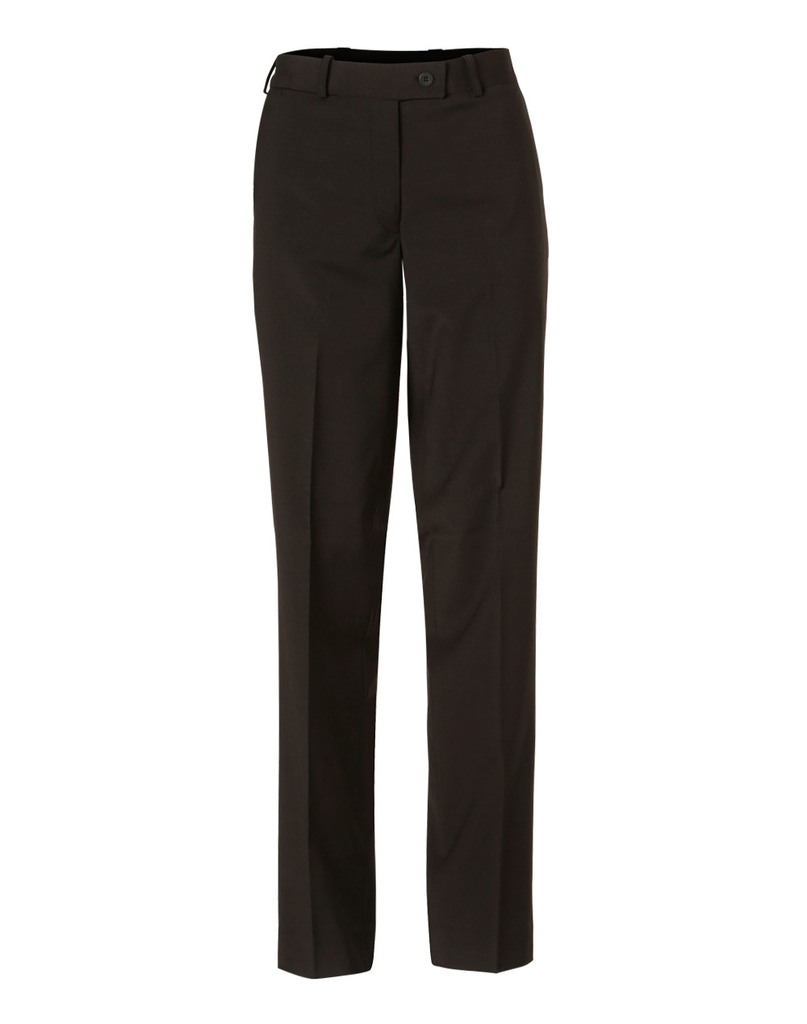 Women’s Slim Leg Flexi Waist Pants In Wool Stretch