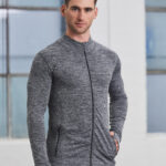 Unisex Seamless Heather Jacket