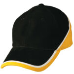 Tri-Color Sue Heavy Brushed Cotton Cap