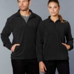 Adult’s Half Zip Polarfleece Pullover