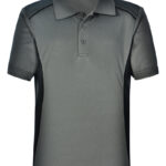 Kids’ Cooldry S/S Contrast Interlock Polo