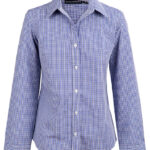 Ladies’ Two Tone Check L/S Shirt