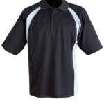 Men’s Cooldry Micro-Mesh Contrast Colour Polo
