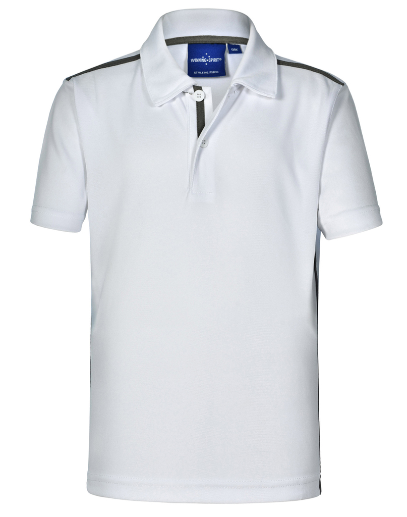 Kids’ Ultra Dry Short Sleeve Contrast Polo