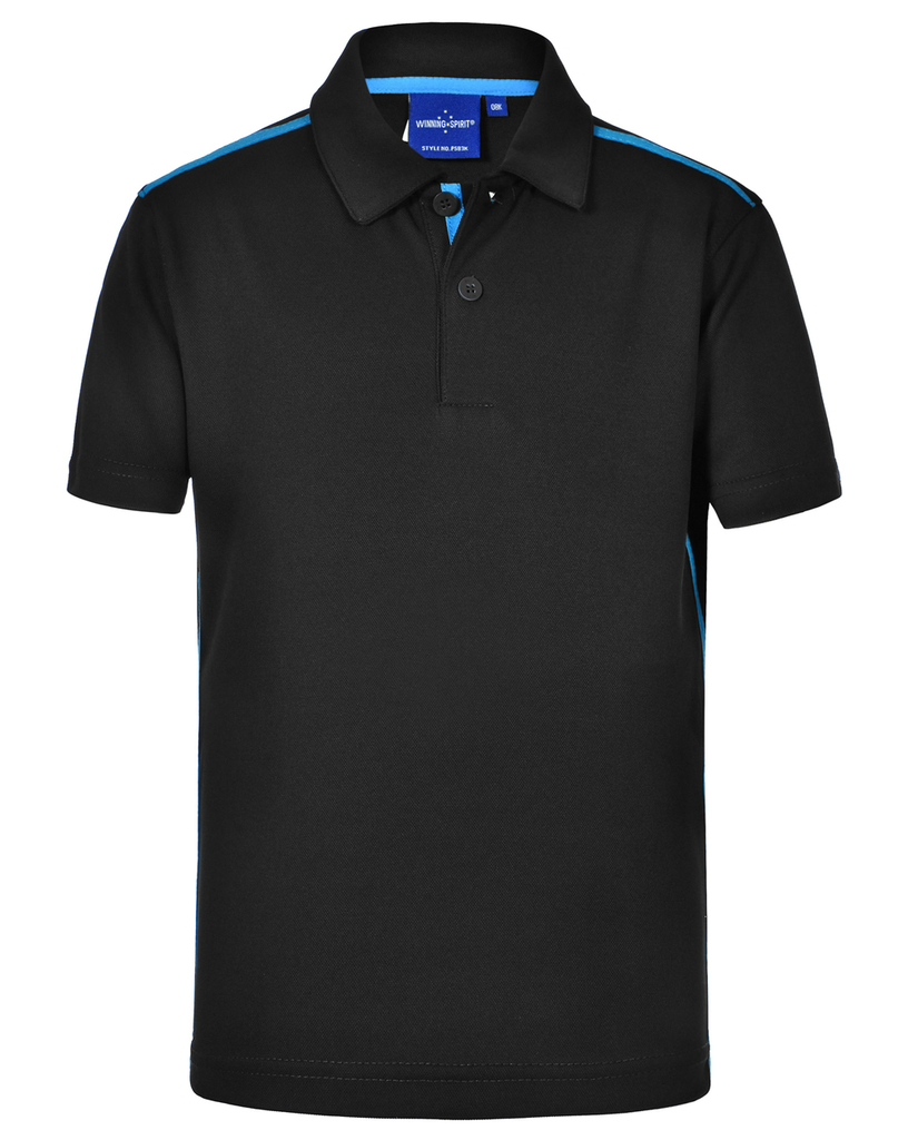 Kids’ Ultra Dry Short Sleeve Contrast Polo