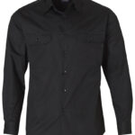 Cool-Breeze Cotton Long Sleeve Work Shirt
