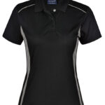 Ladies’ Cooldry S/S Contrast Interlock Polo