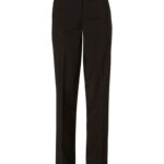 Women’s Slim Leg Flexi Waist Pants In Wool Stretch