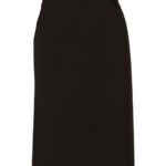 Women’s Mid Length Lined Pencil Skirt In Wool Stretch