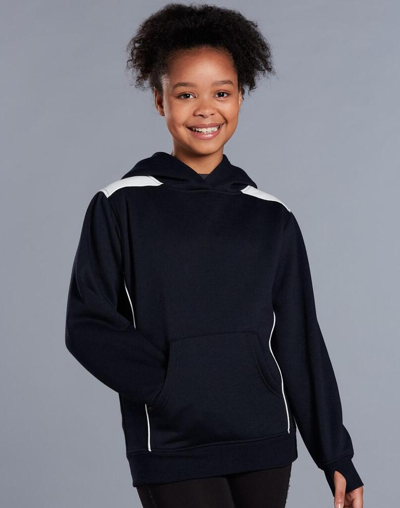 Kids’ Kangaroo Pocket Contrast Hoodie