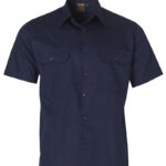 Cool-Breeze Cotton Short Sleeve Work Shirt