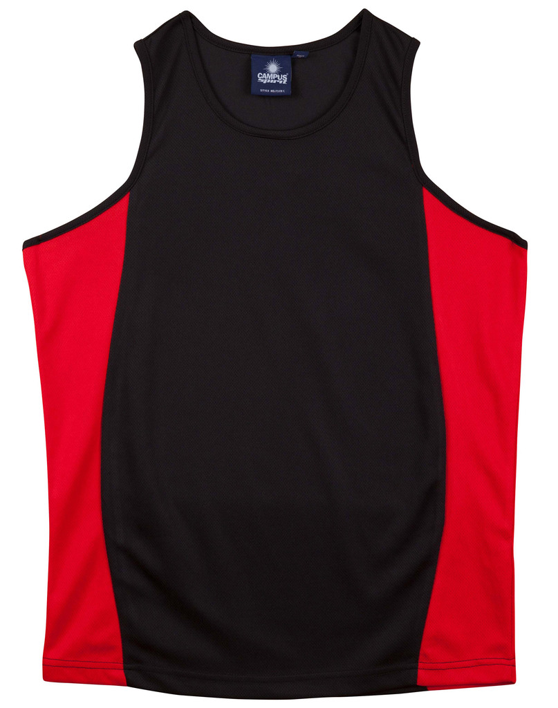 Kid’s Truedry Contrast Mesh Singlet