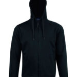 Men’s Full Zip Contrast Fleece Hoodie