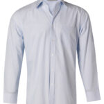 Men’s Fine Stripe Long Sleeve Shirt