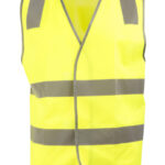 Hi Vis Safety Vest With Shoulder Reflective Tapes