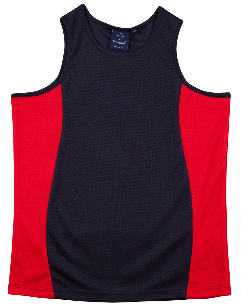 Men’s Cooldry Contrast Mesh Singlet