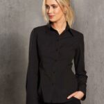 Women’s Cotton/Poly Stretch L/S Shirt
