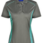 Ladies’ Cooldry S/S Contrast Interlock Polo