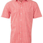 Men’s Gingham Check S/S Shirt