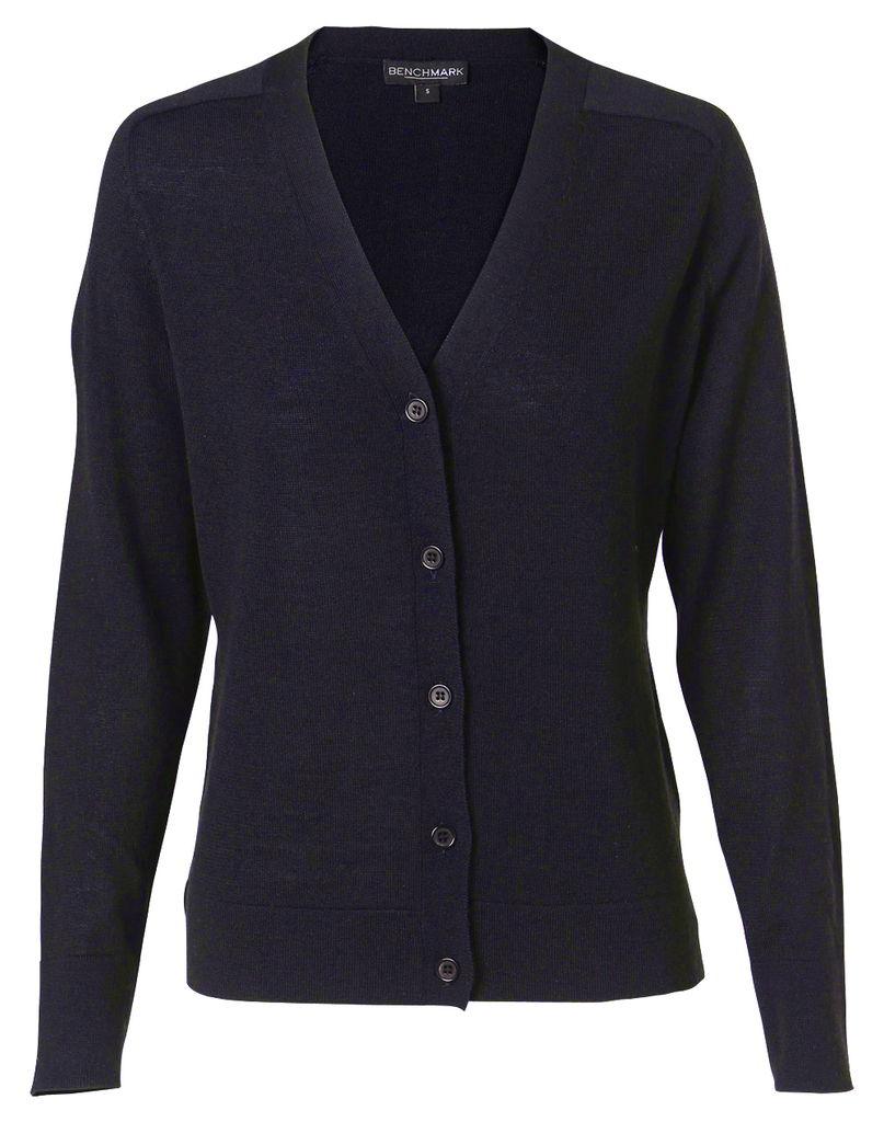 Women’s 100% Merino Wool L/S Cardigan