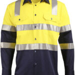 Biomotion Two Tone Safety Shirt With X Tape