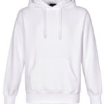 Adult’s Close Front Contrast Fleecy Hoodie