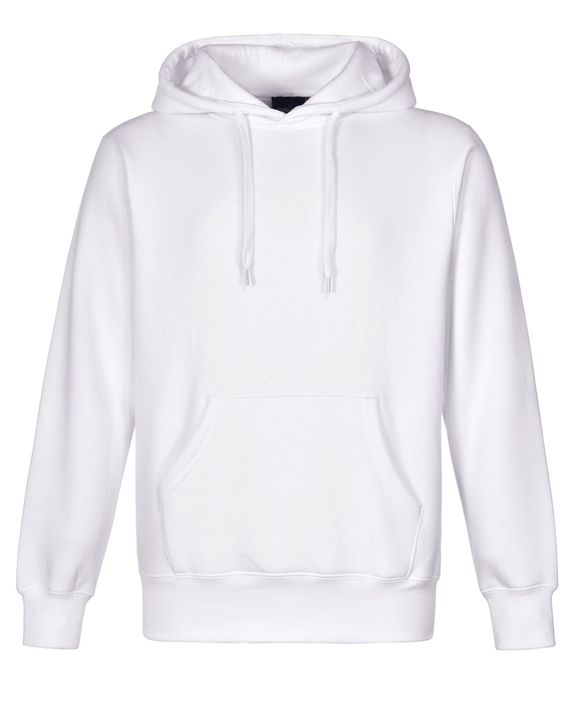 Adult’s Close Front Contrast Fleecy Hoodie