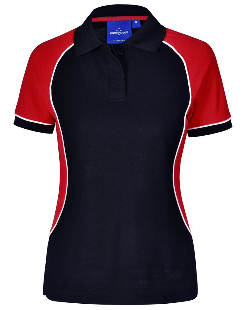 Ladies’ Truedry Tri-Colour S/S Pique Polo
