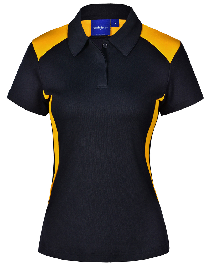 Ladies TrueDry Short Sleeve Contrast Polo