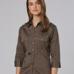 Women’s 3/4 Sleeve Military Shirt
