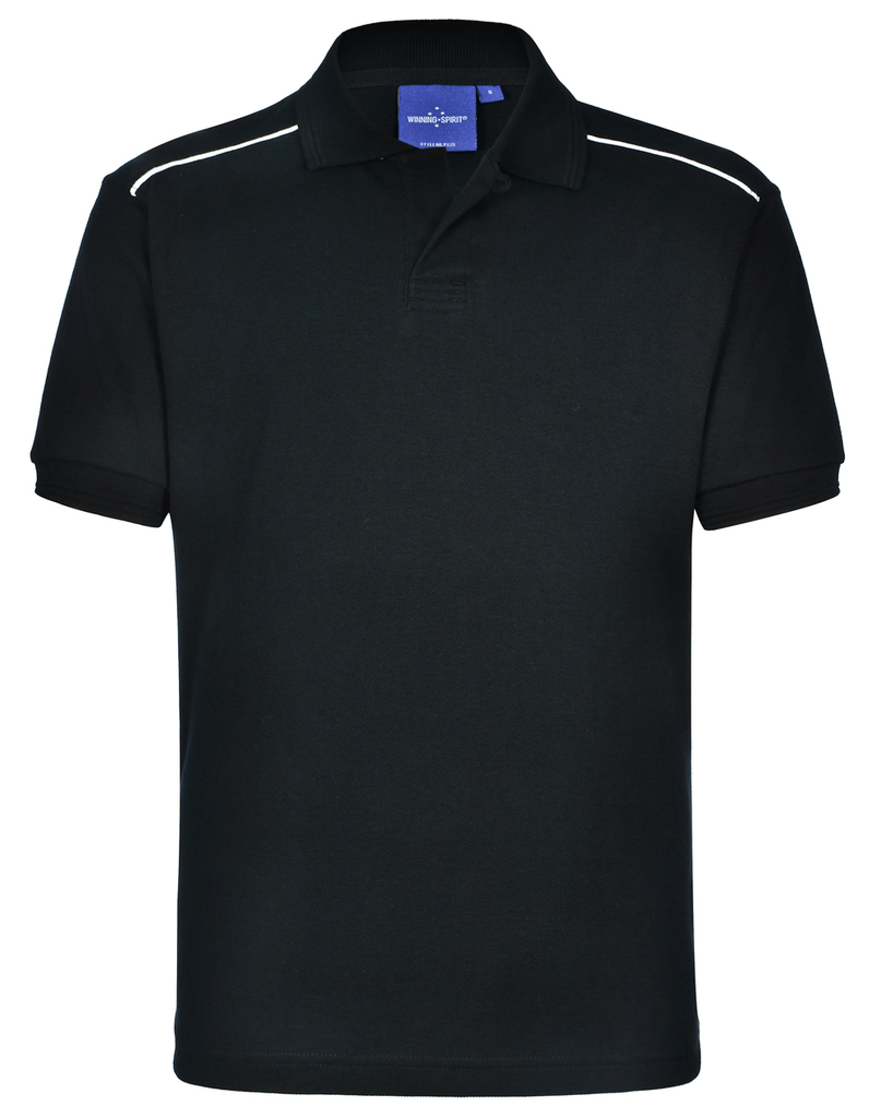 Men’s Pure Cotton Contrast Piping