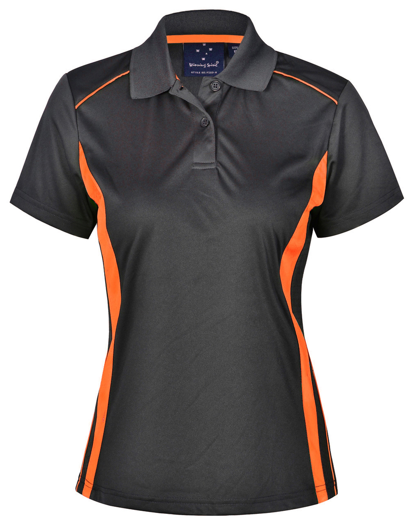Ladies’ Cooldry S/S Contrast Interlock Polo