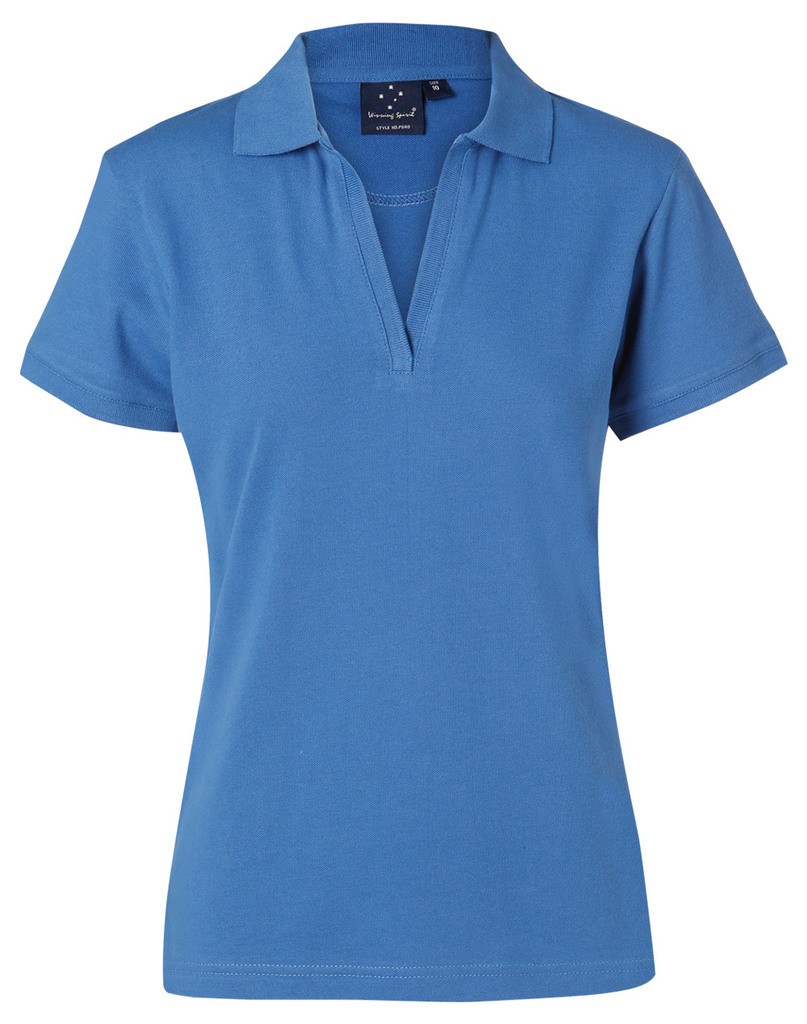 Ladies S/S Pique Polo